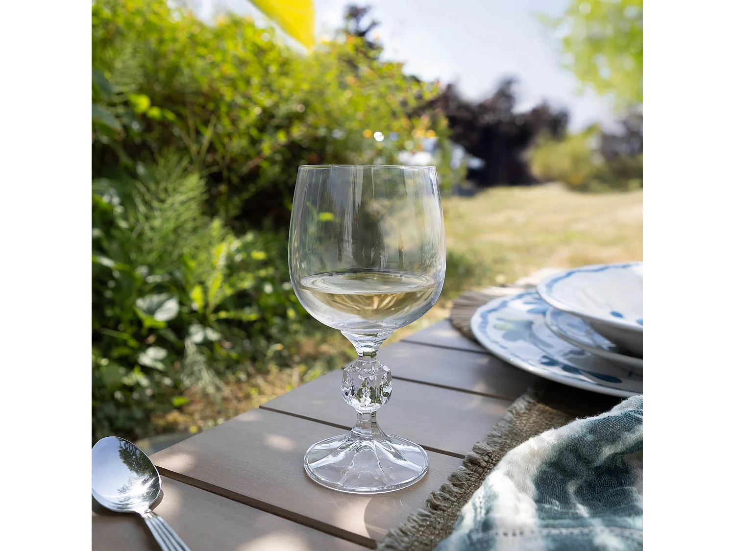 Novastyl - Lot De 3 Verres A Pied Matignon 19cl En Cristallin