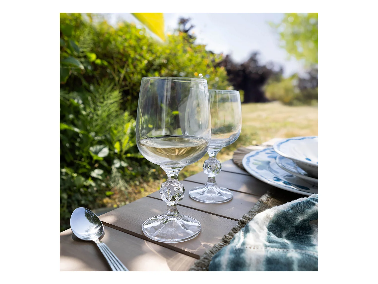 Novastyl - Lot De 3 Verres A Pied Matignon 23cl En Cristallin