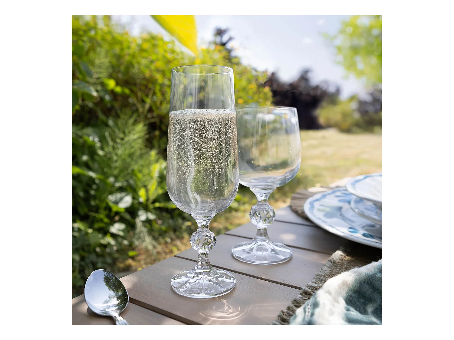 Novastyl - Lot De 3 Verres A Pied Matignon 23cl En Cristallin