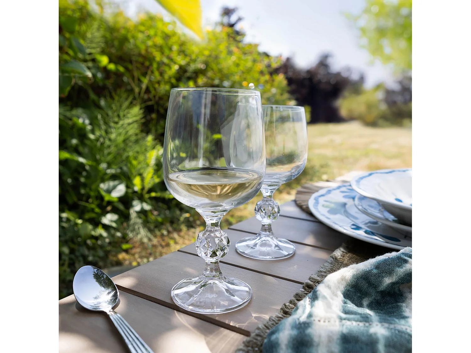 Novastyl - Lot De 3 Verres A Pied Matignon 23cl En Cristallin