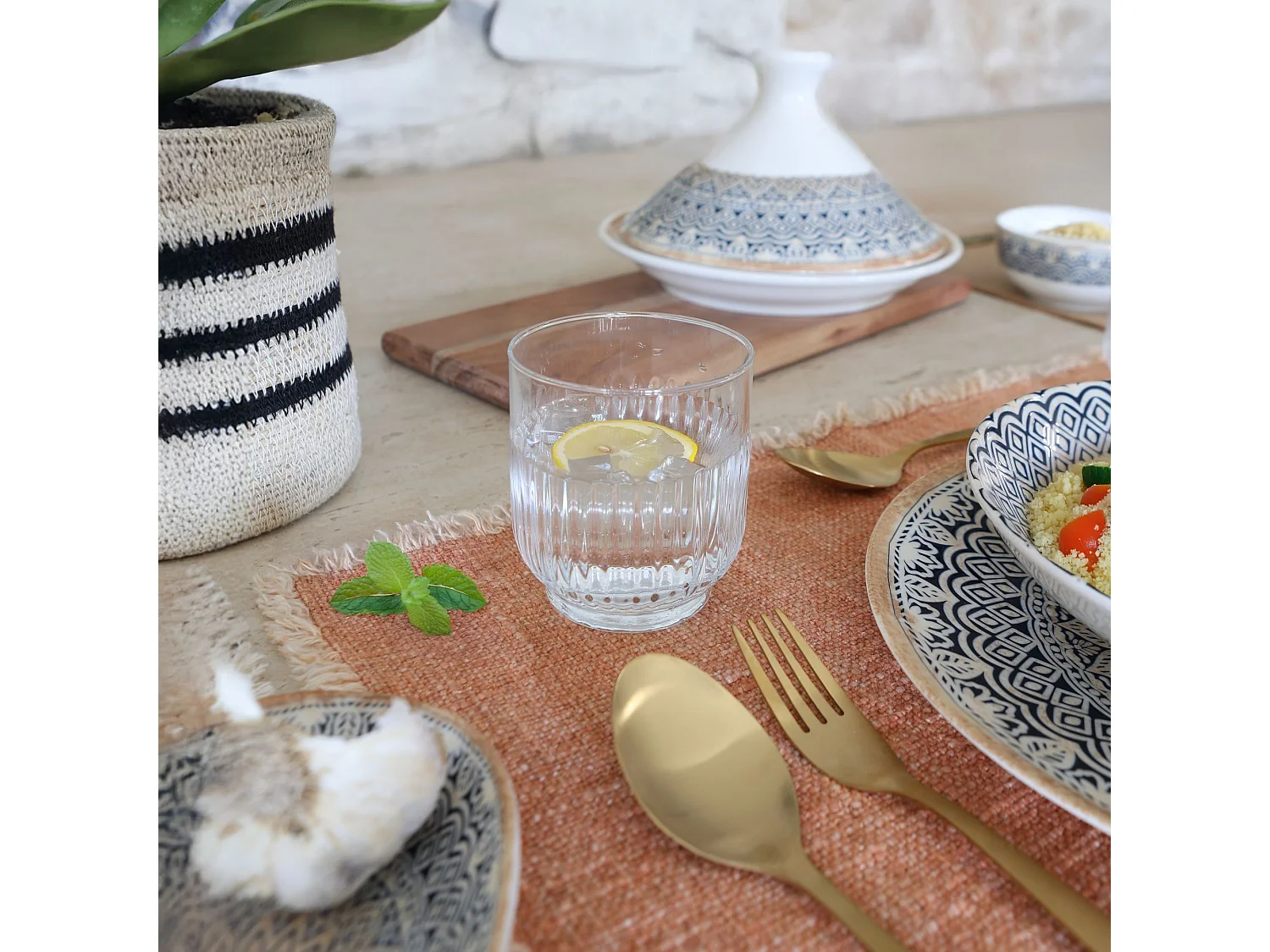 Novastyl - Lot De 6 Gobelets Nagoya Forme Basse 33cl En Verre