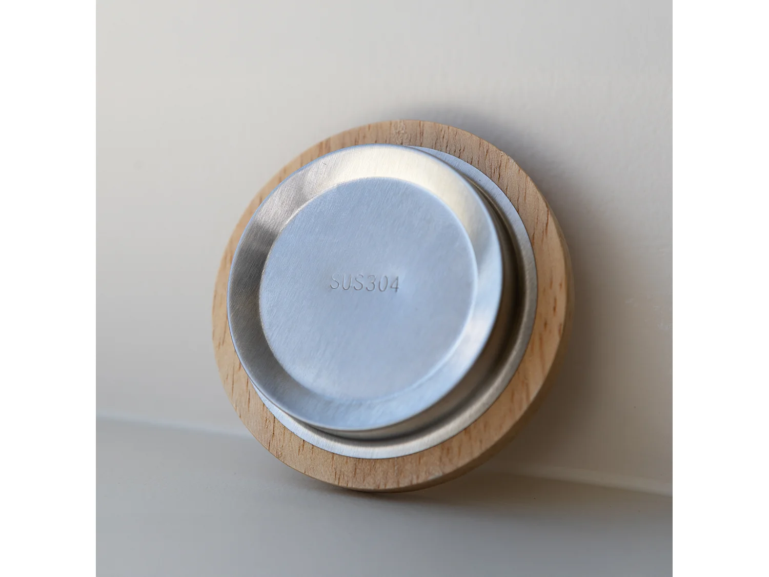 Ogo Living - Théière Viggo 1000ml En Fonte Amande Avec Poignée Couvercle Bois
