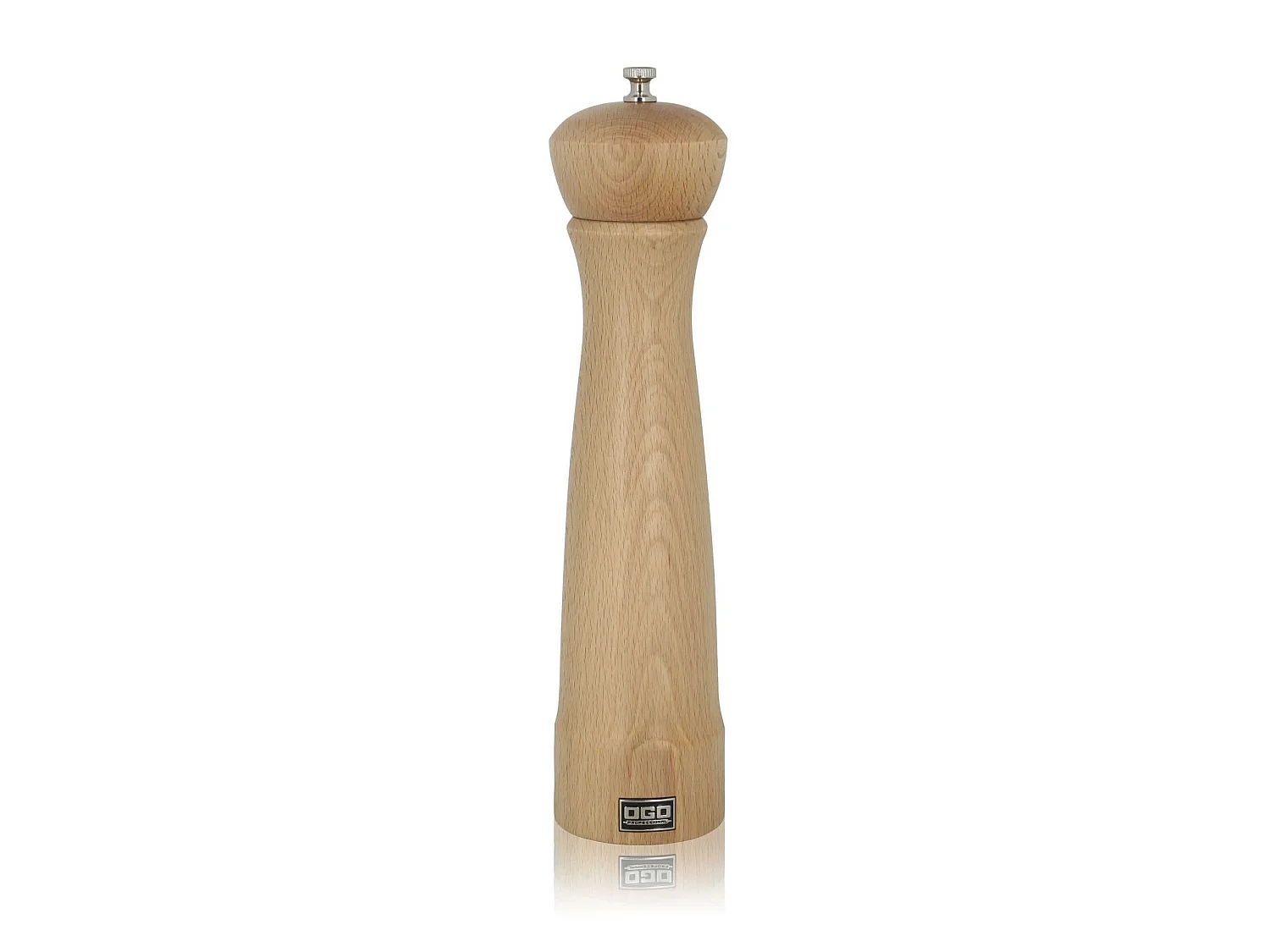 Ogo Living - Moulin A Sel Leo En Bois Clair 31 Cm