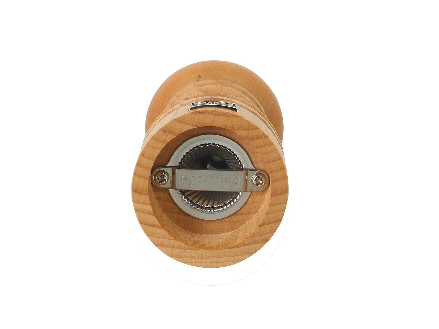 Ogo Living - Moulin A Sel Professionnel 15cm En Bois De Hetre Naturel