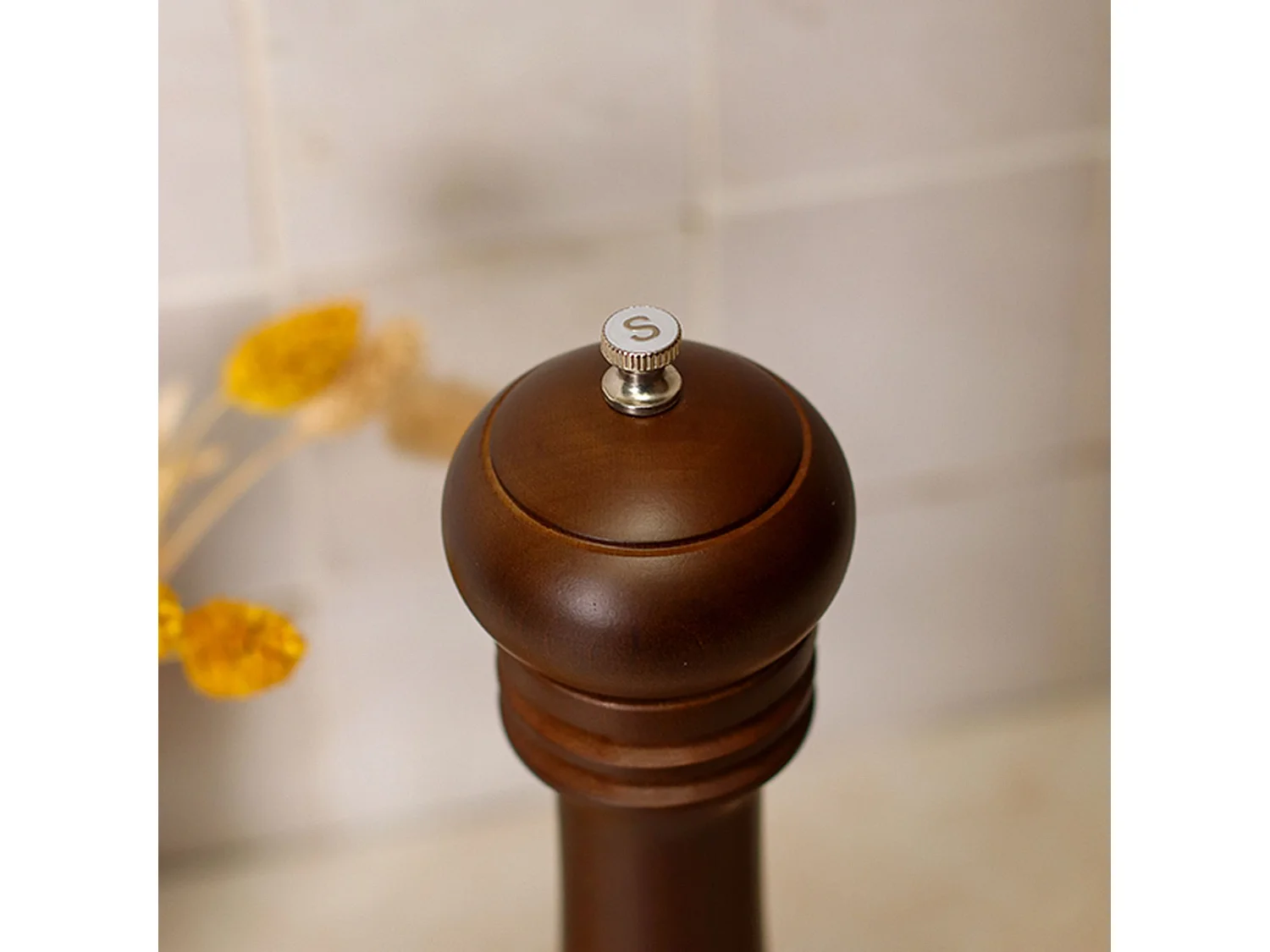 Ogo Living - Moulin A Sel Chocolat En Bois 30 Cm Professionnel
