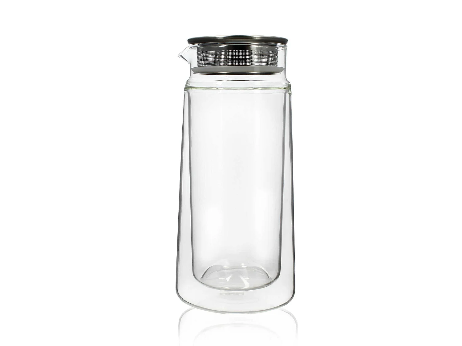 Ogo Living - Carafe Viktor Double Paroi 650ml Couvercle Infuseur