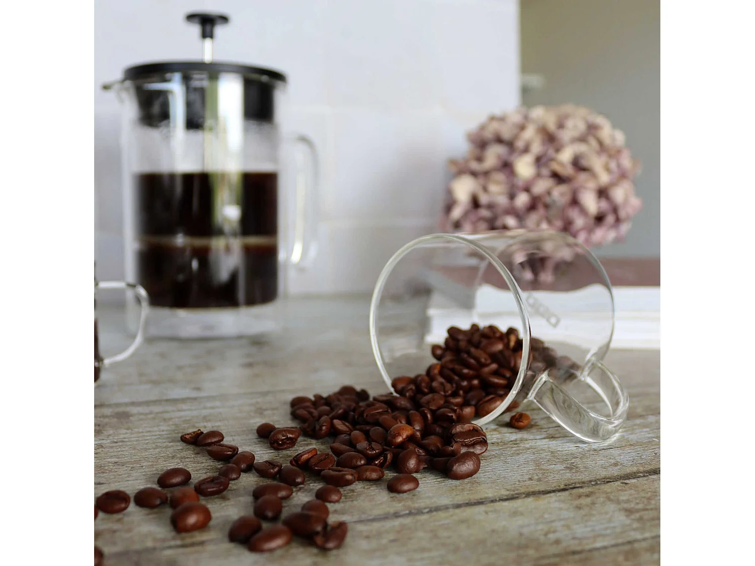 Ogo Living - Lot De 4 Tasses Helya 25cl En Verre Borosilicate