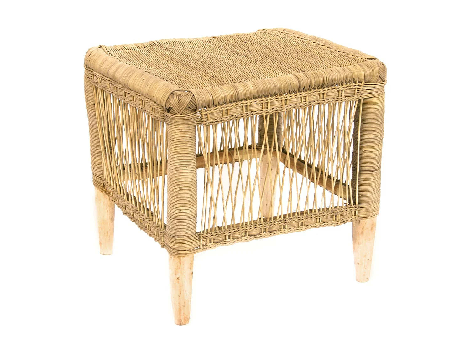 Now's Home - Bout De Canapé En Rotin