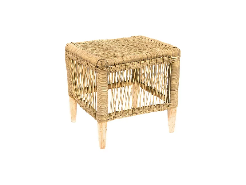 Now's Home - Bout De Canape En Rotin