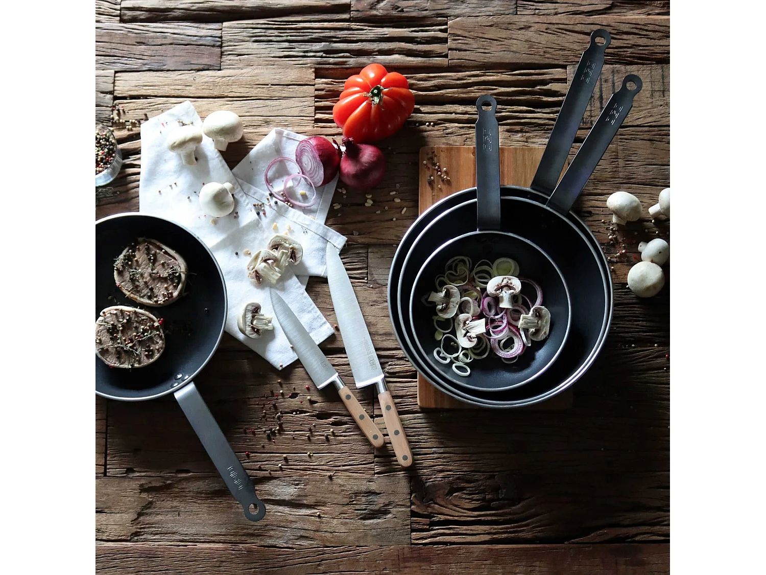 Ogo Living - Poele Pro En Aluminium Et Induction 20 Cm