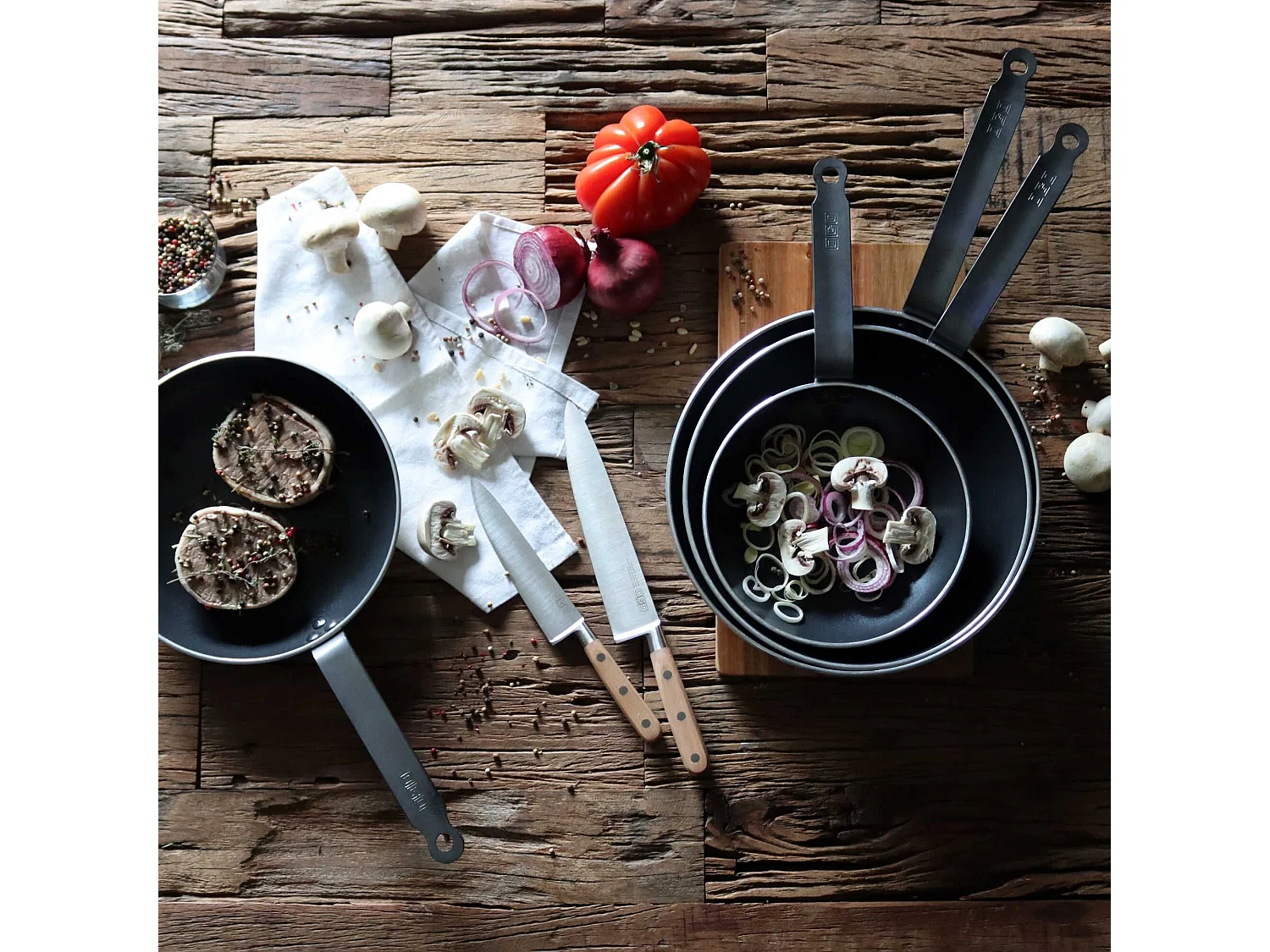 Ogo Living - Poele Pro En Aluminium Et Induction 26 Cm