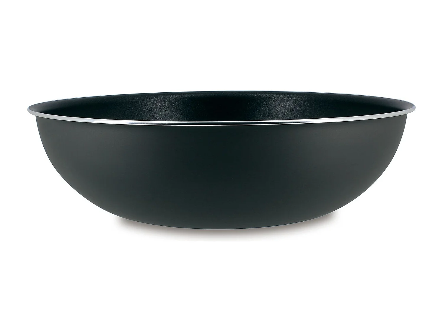Menastyl - Wok 28cm Aluminium Sans Poignee Amovible Iris Anti-adhesif