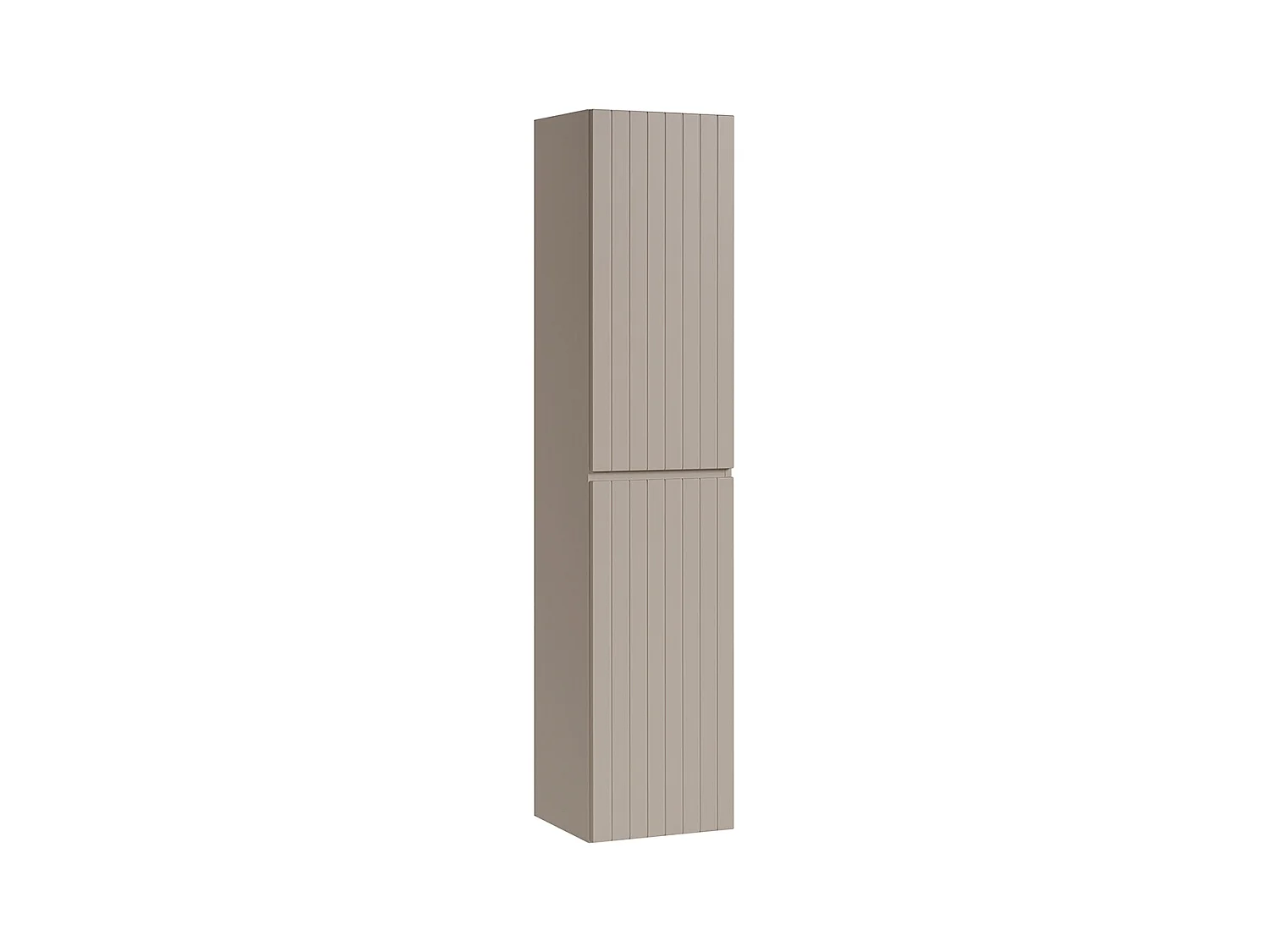 Colonne murale 2 portes Zelie Cachemire