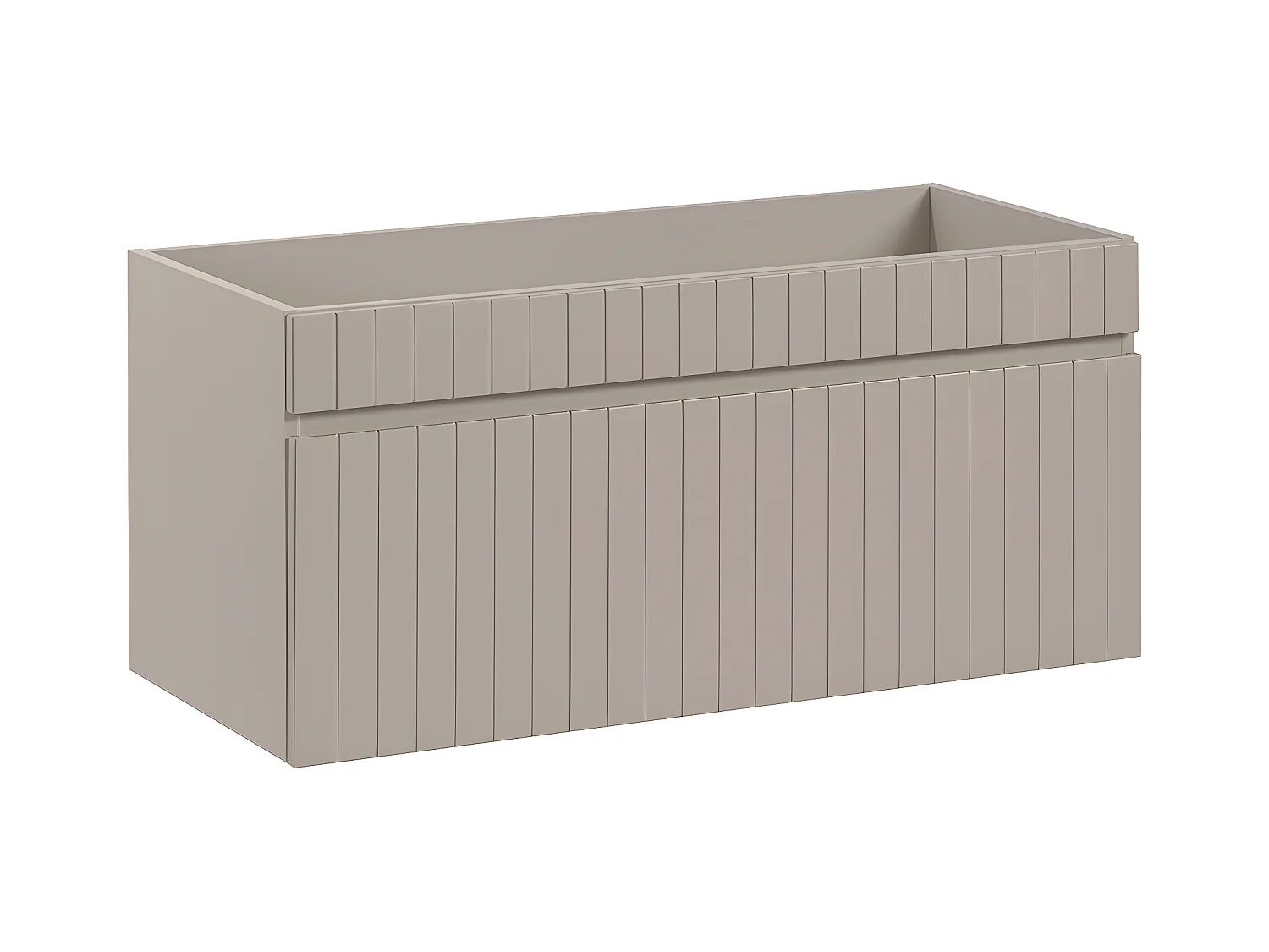 Meuble sous-vasque 100cm Zelie Cachemire