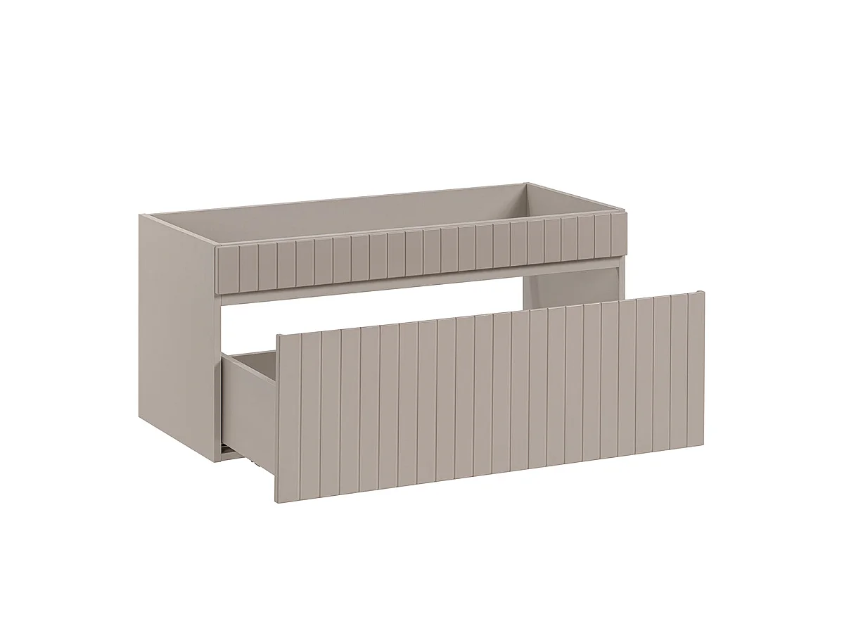 Onderbouw wastafel 100cm Zelie Cachemire