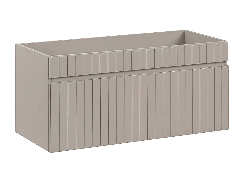 Meuble sous-vasque 100cm Zelie Cachemire