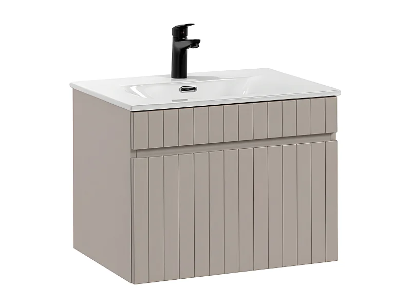 Mobile bagno con lavabo Zelie cachemire 60cm