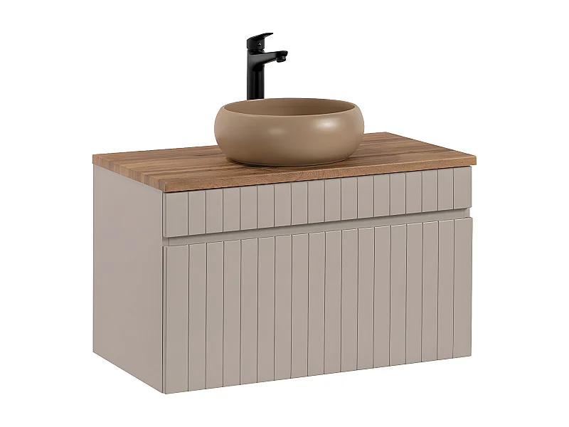 Mobile bagno con lavabo Zelie cachemire 80cm