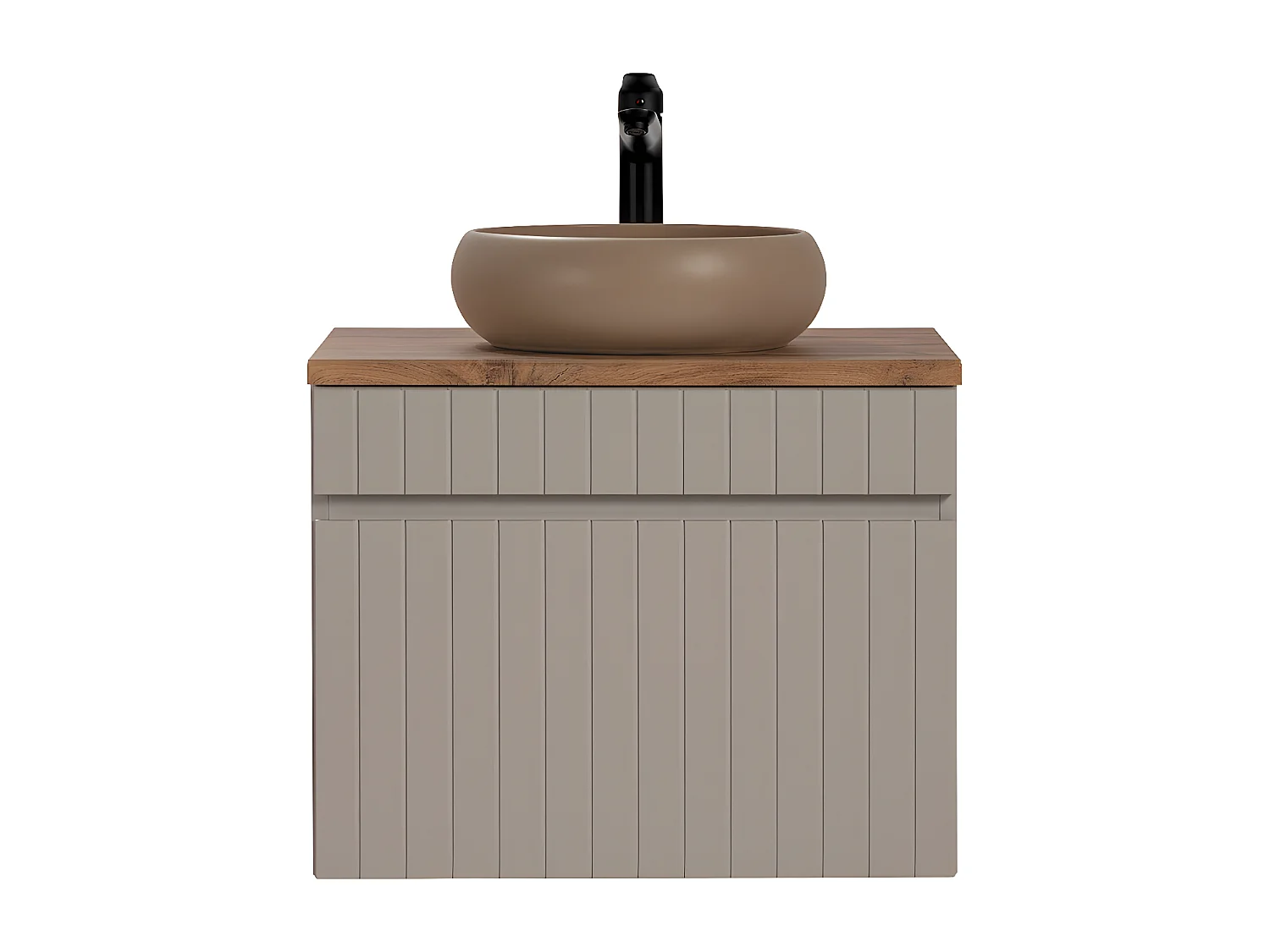 Mobile bagno con lavabo Zelie cachemire 60cm