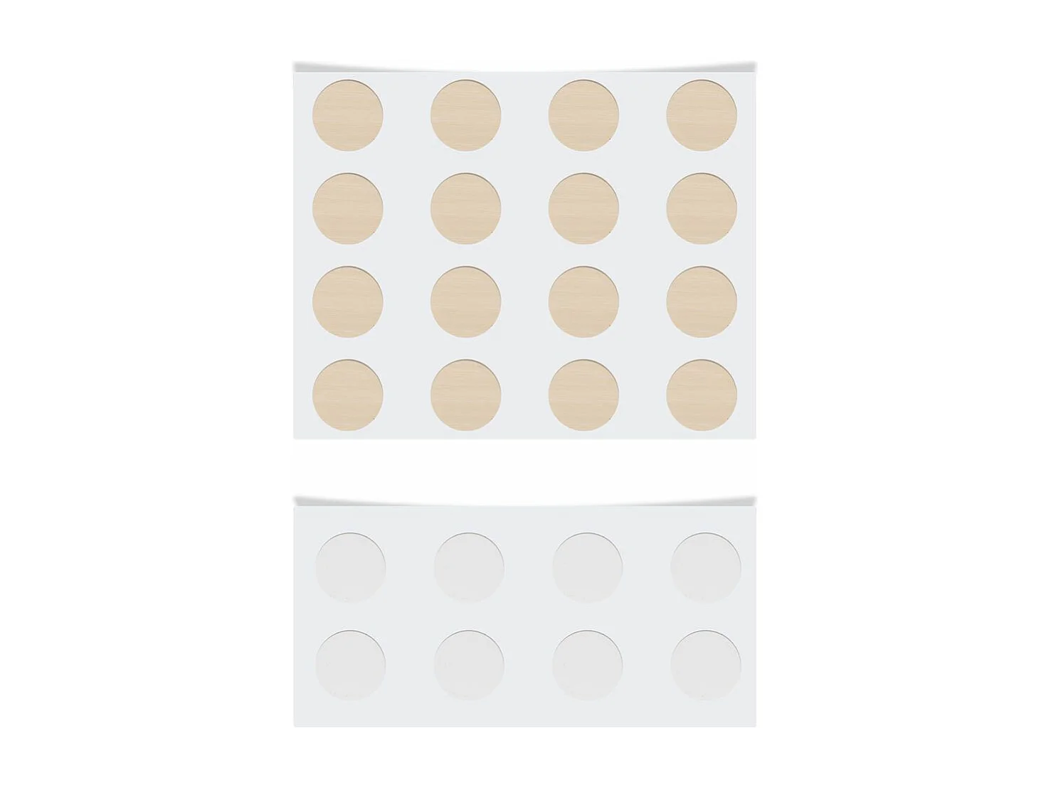 Lit cabane avec protection contre les chutes, 90x200 cm - blanc & chêne - Sweiko