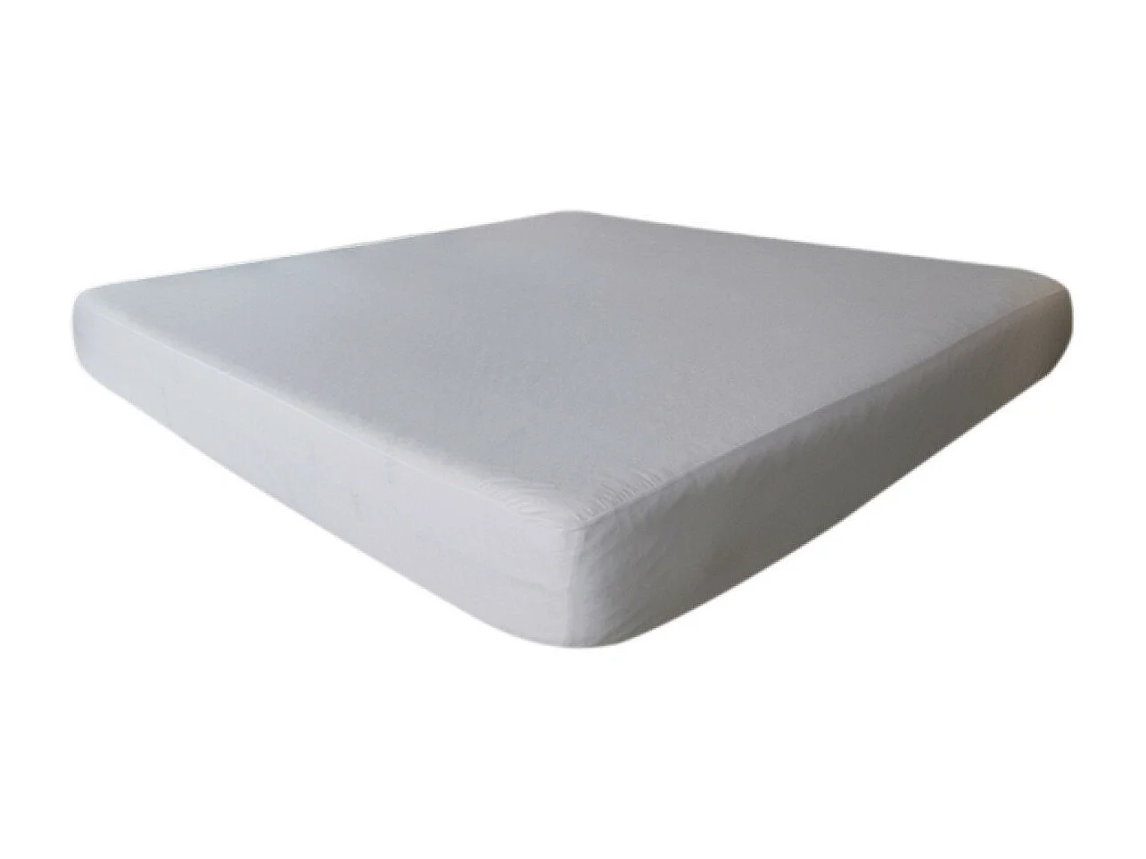 FRESH - Drap Housse 140x190cm Blanc Imperméable et Respirant