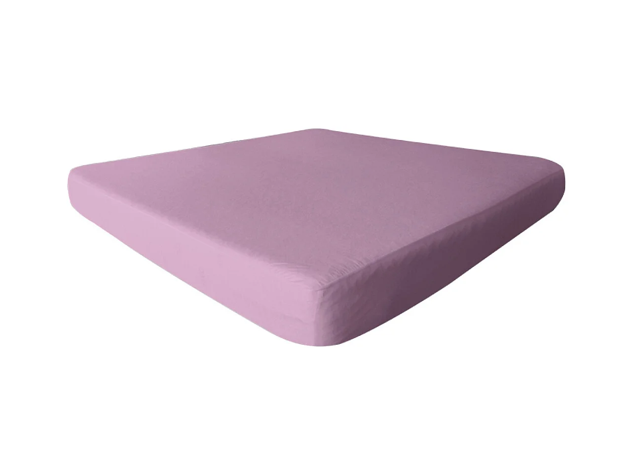 FRESH - Drap Housse 140x190cm Rose Imperméable et Respirant