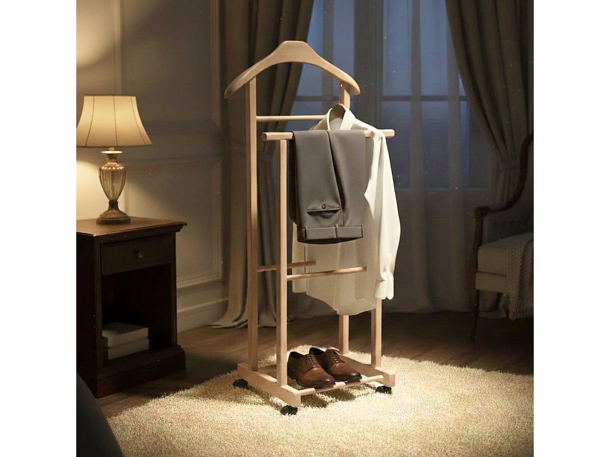 VITALIS - Valet de Nuit Naturel sur Roulettes