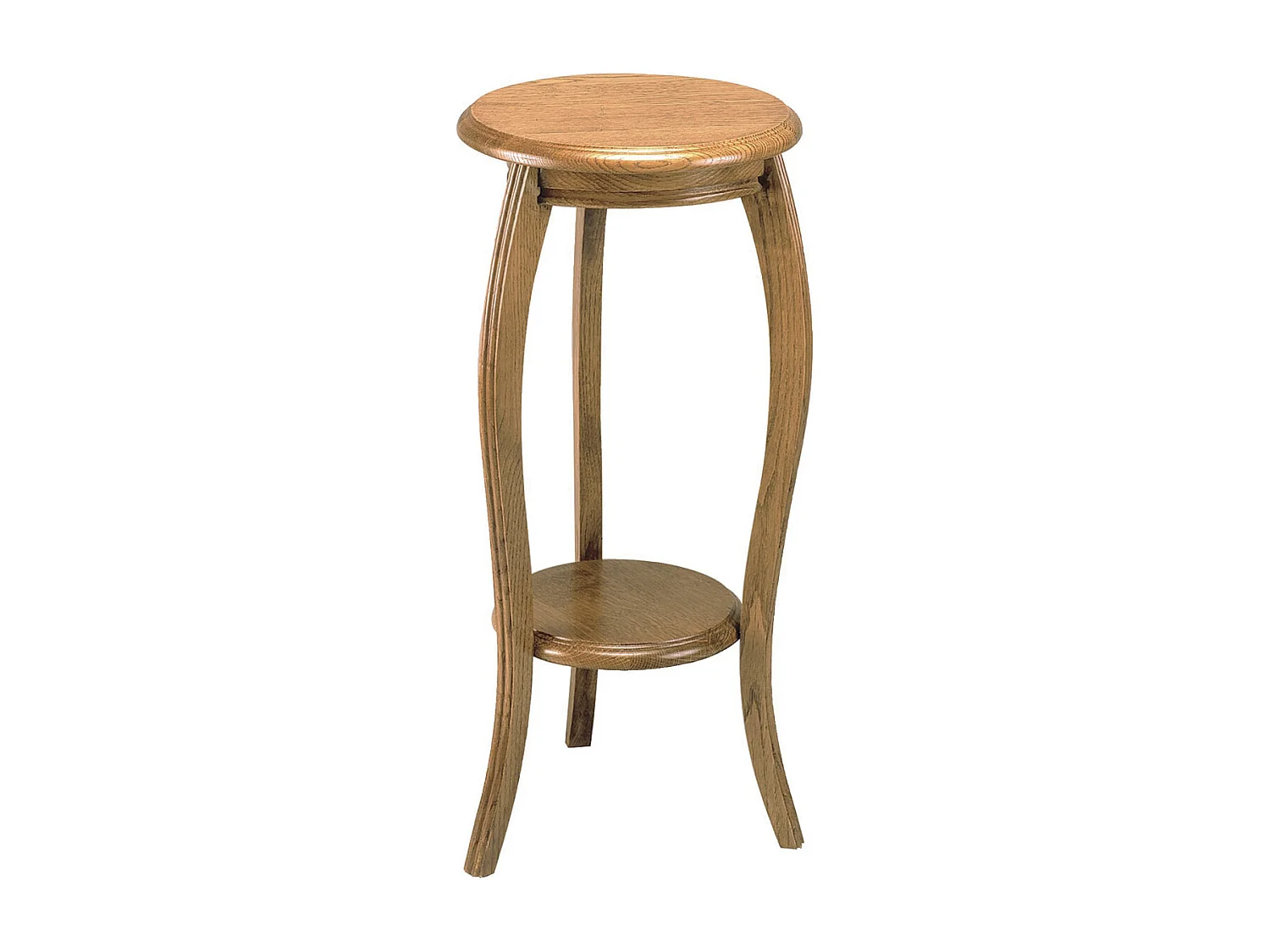 SHANA - Sellette Ronde Design en Chêne Massif