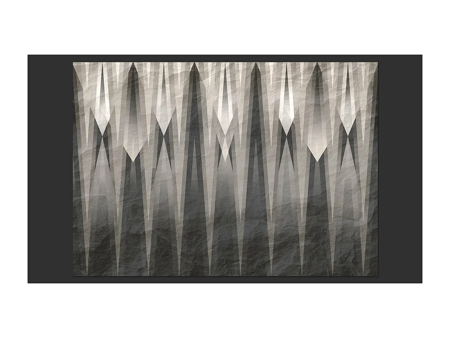 Papier peint citadelle grise - 350 x 245 cm