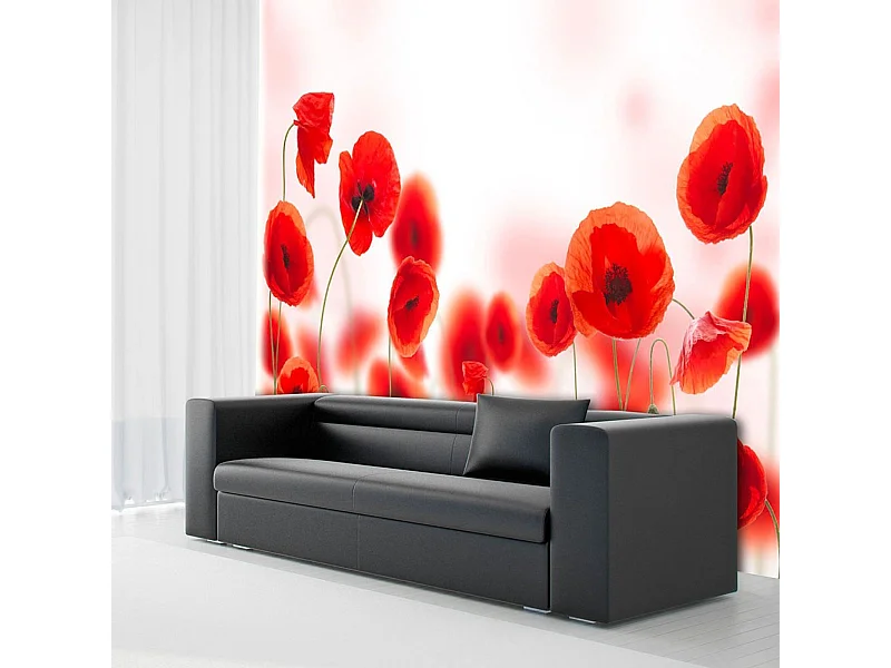 Papier peint le pays du pavot endormi - 350 x 270 cm