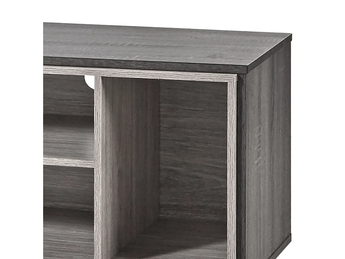 ASCA - Meuble TV 1 Porte 3 Niches 150cm