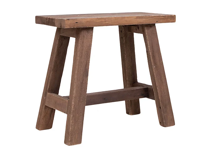 SITJES - Table d'Appoint Rectangulaire en Teck Massif