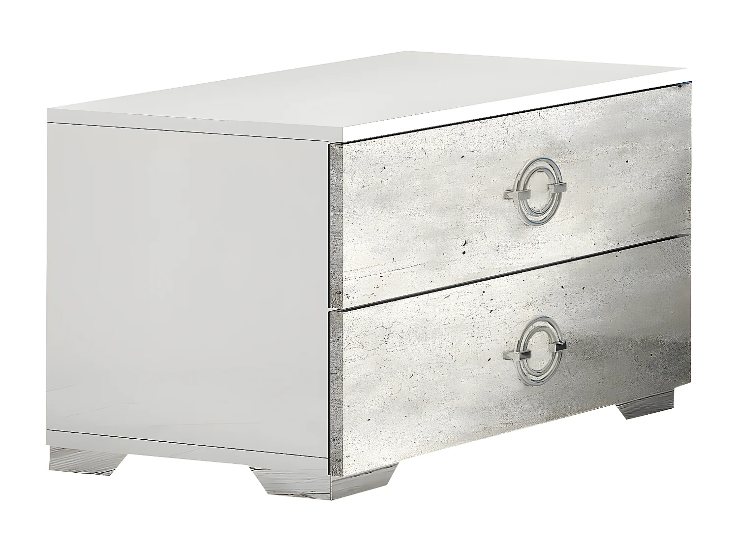 GOYA - Ensemble Lit 140x190cm + 2 Chevets