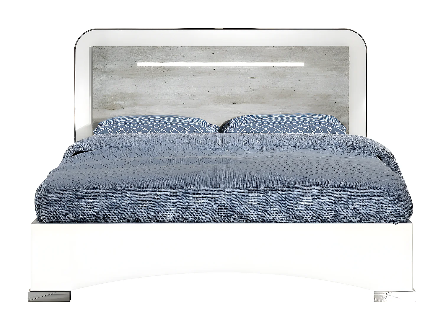 GOYA - Ensemble Lit 160x200cm + 2 Chevets