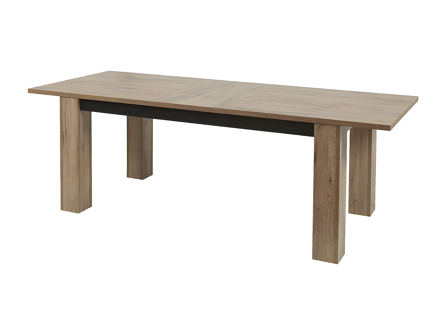 CARSON - Ensemble Buffet + Table Allongeable 180-230cm