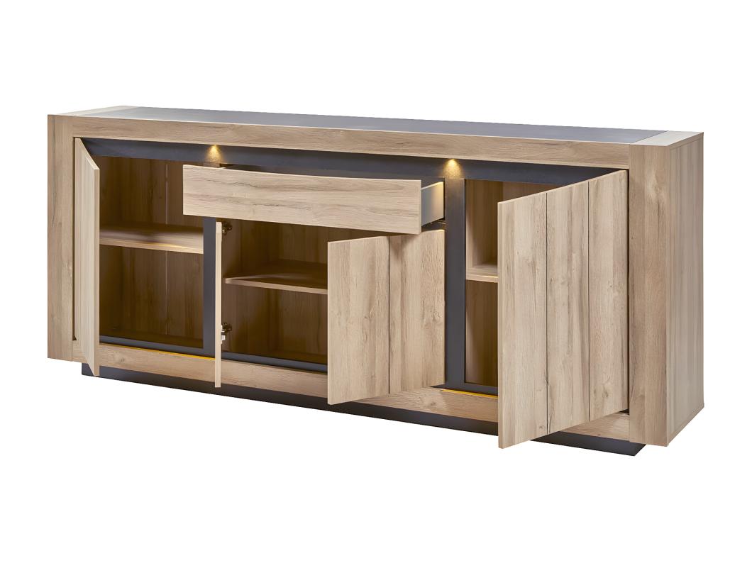 HORATIO - Ensemble Séjour avec Table Allongeable