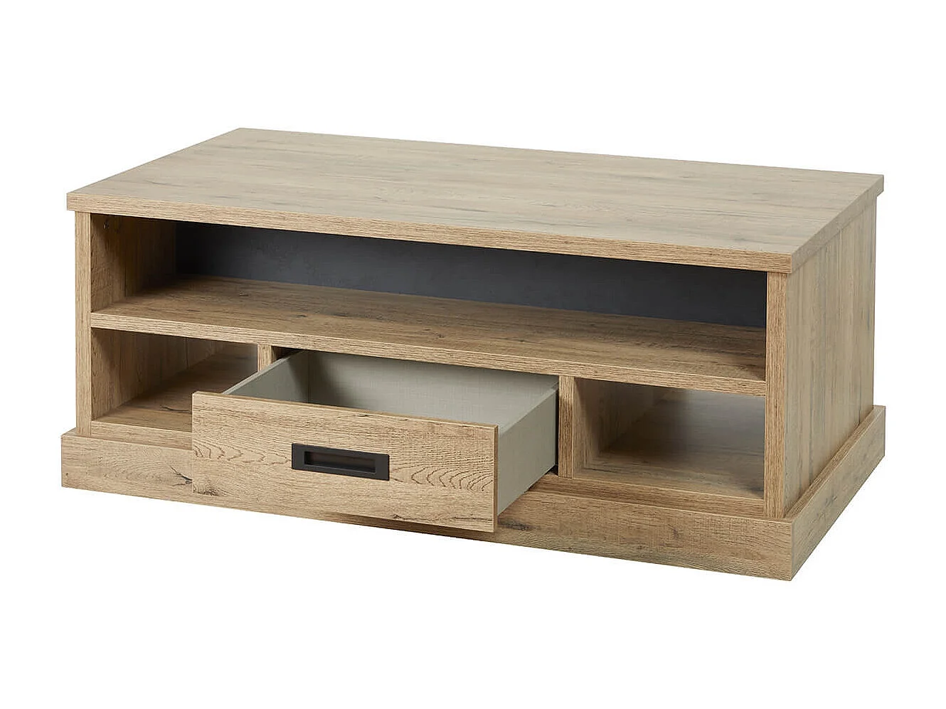 CEDRA - Ensemble Salon Industriel Meuble TV + Table Basse