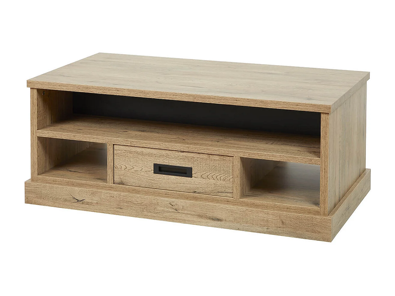 CEDRA - Ensemble Salon Industriel Meuble TV + Table Basse