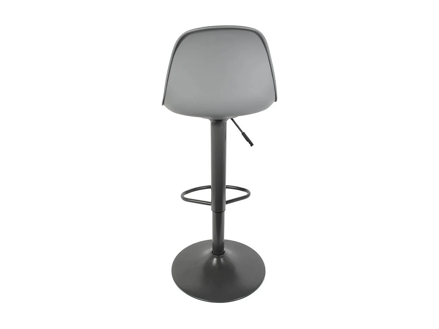 NEWTON - Lot de 2 Tabourets de Bar Coloris Gris