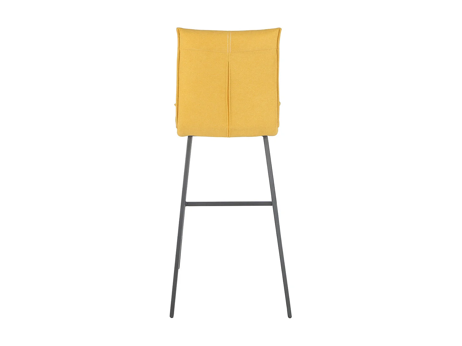 LAGOS - Lot de 4 Tabourets Jaunes Hauteur H65cm