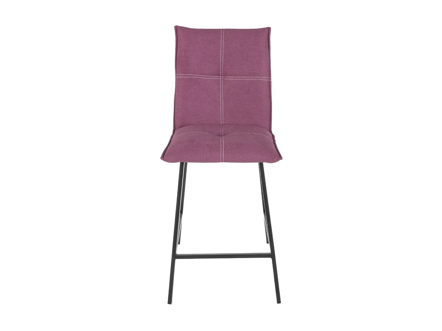 LAGOS - Lot de 2 Tabourets Violets Assise H65cm
