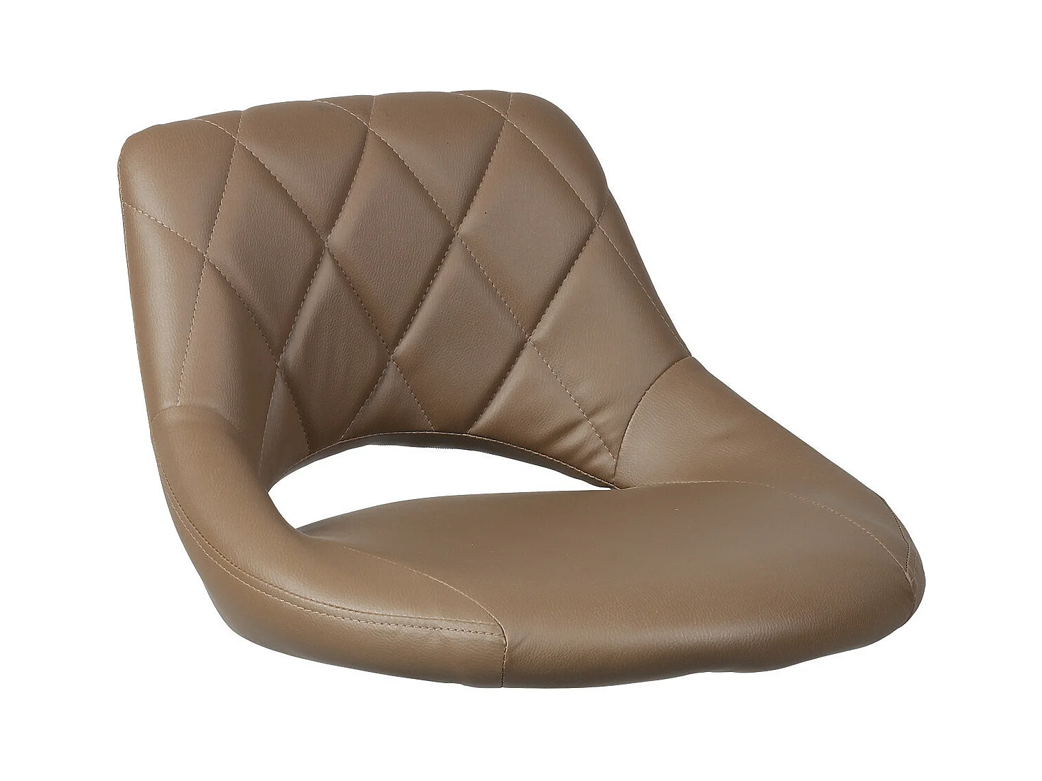 HAMILTON - Lot de 4 Tabourets de Bar Marron