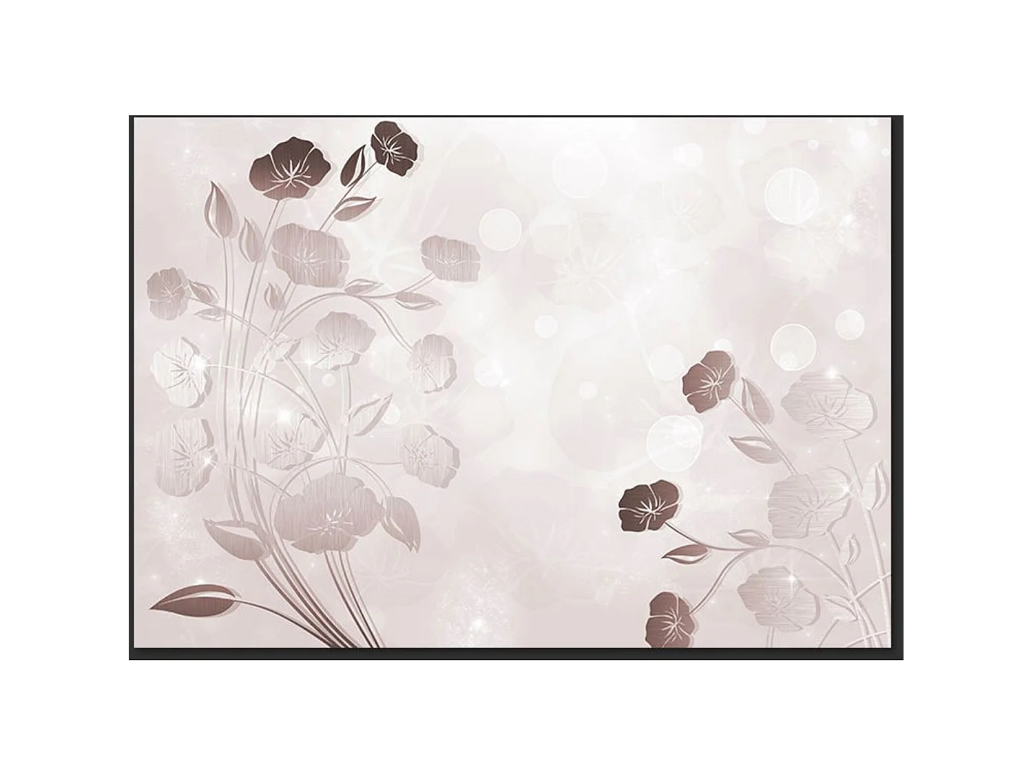 Papier peint douceur des fleurs - 350 x 245 cm