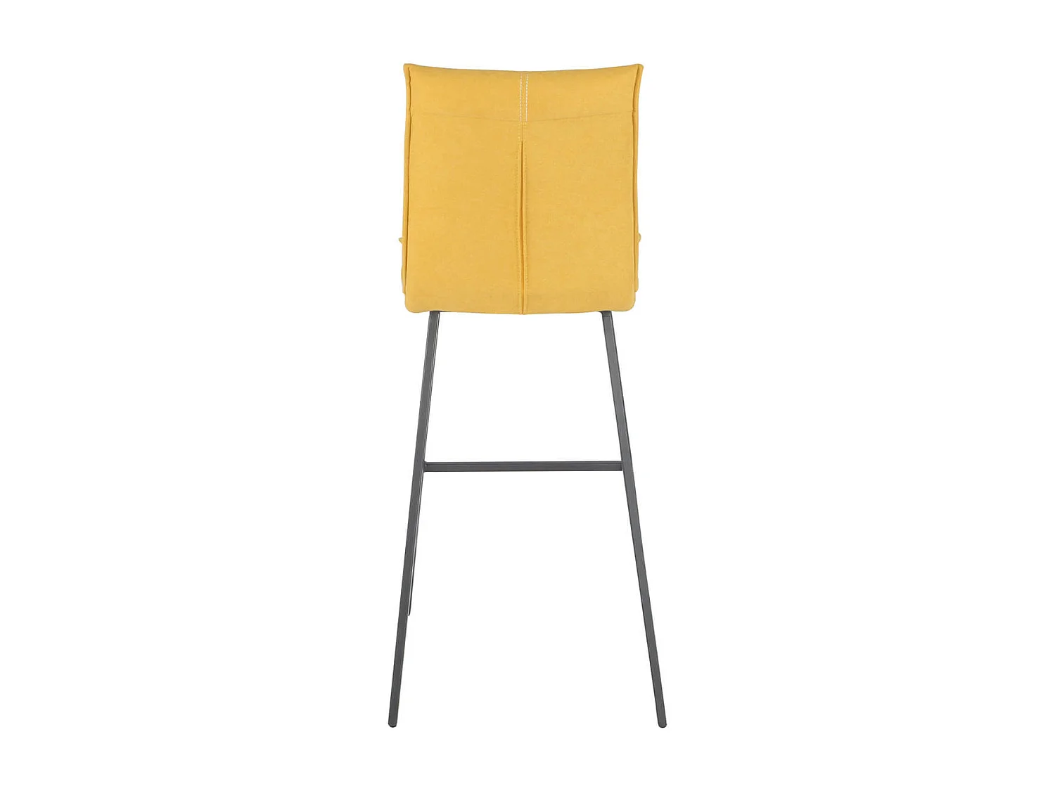 LAGOS - Lot de 2 Tabourets Jaunes Assise H65cm
