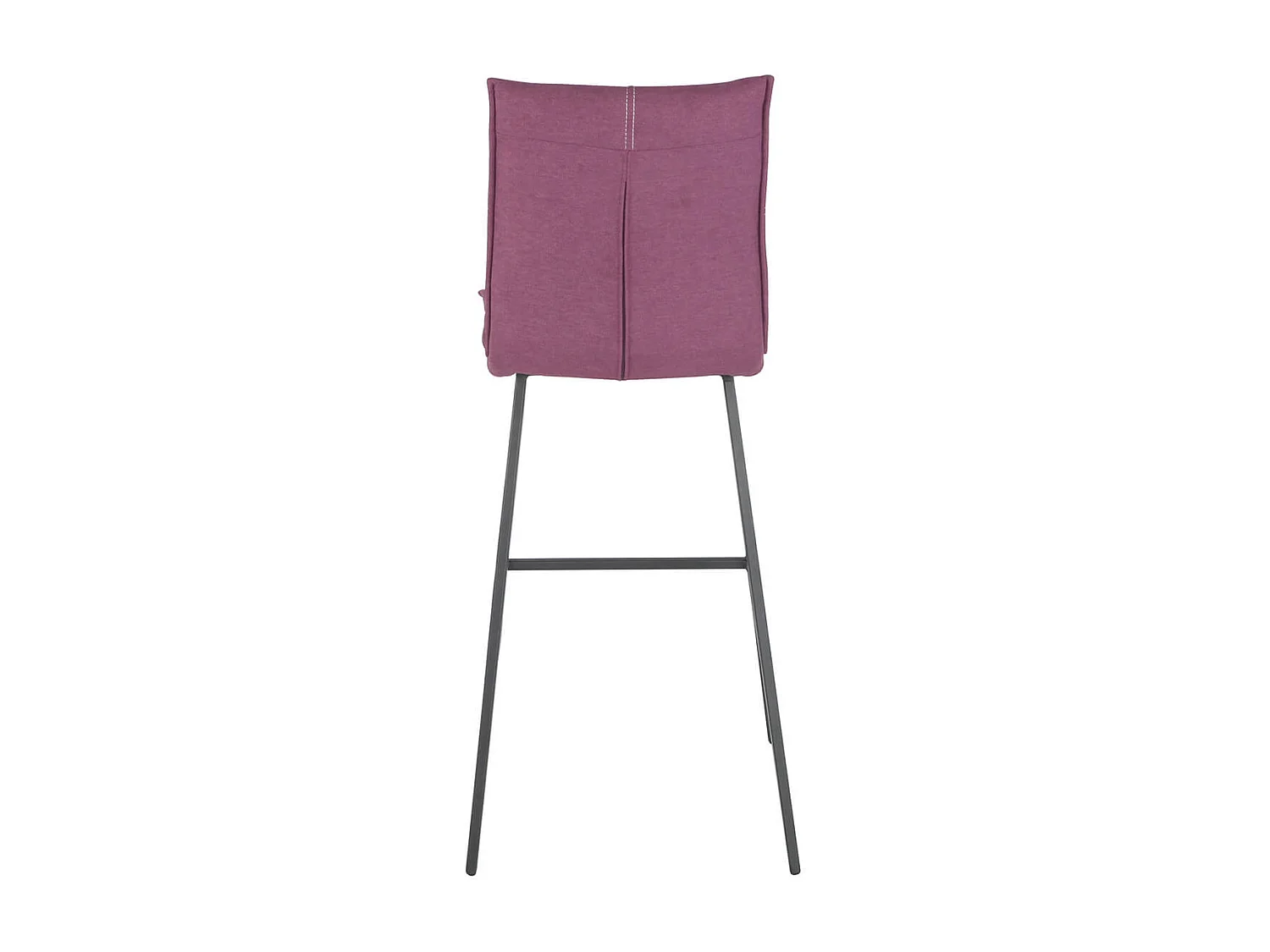 LAGOS - Lot de 2 Tabourets Violets Assise H76cm