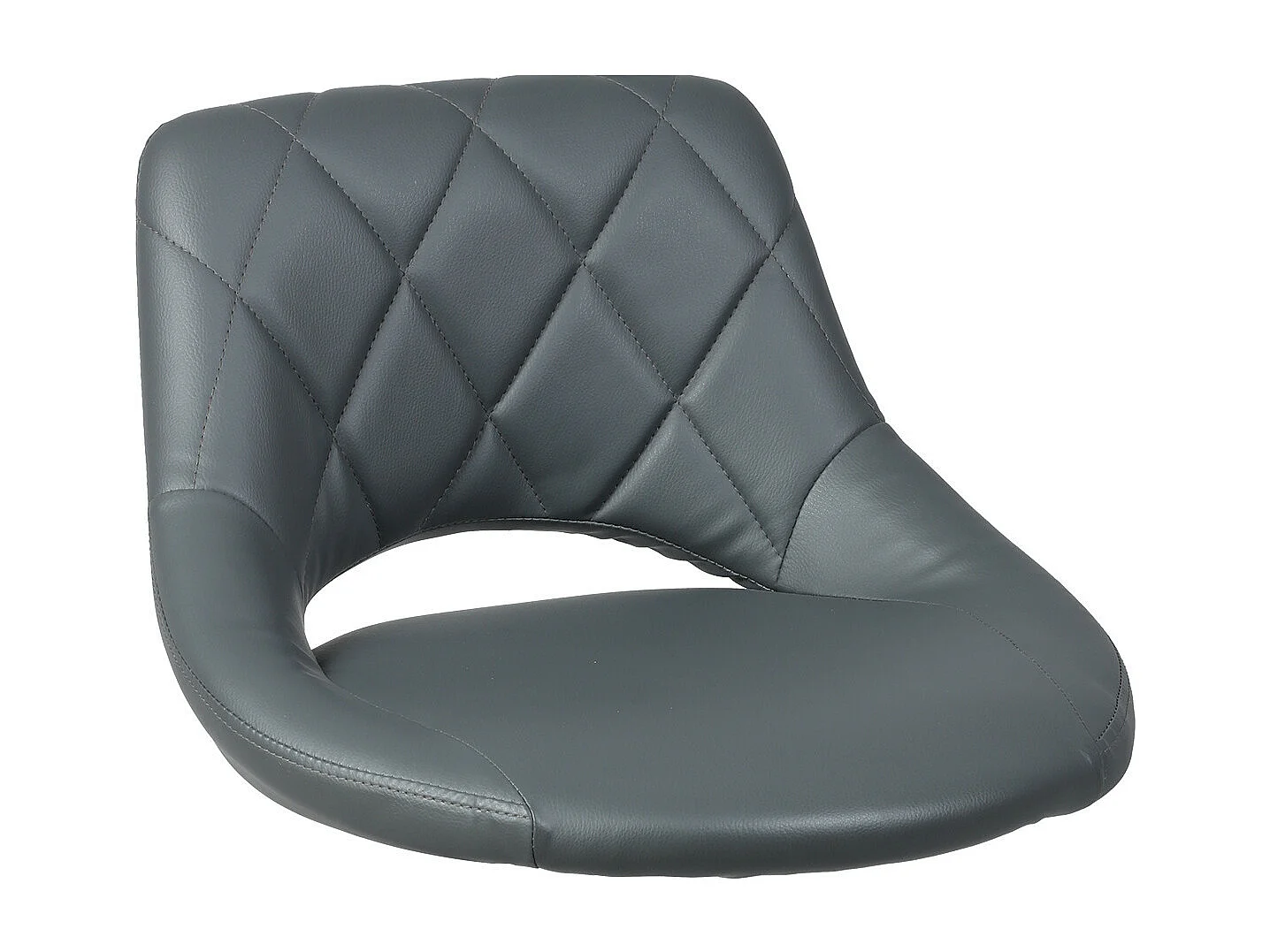 HAMILTON - Lot de 2 Tabourets de Bar Gris