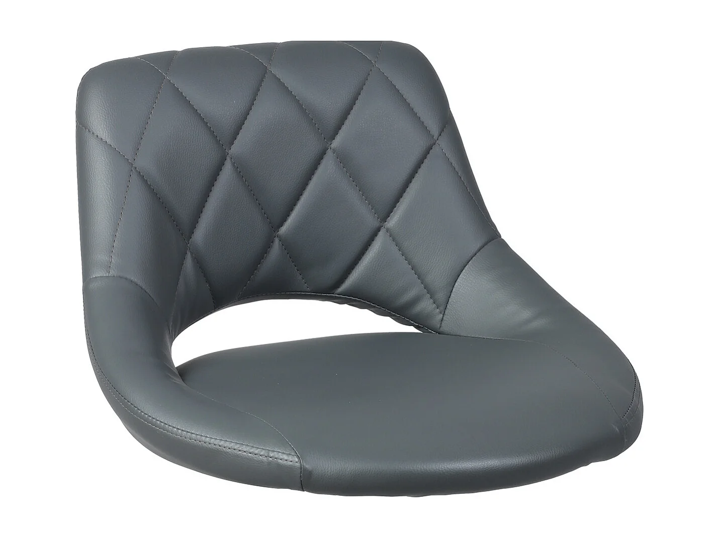 HAMILTON - Lot de 4 Tabourets de Bar Gris