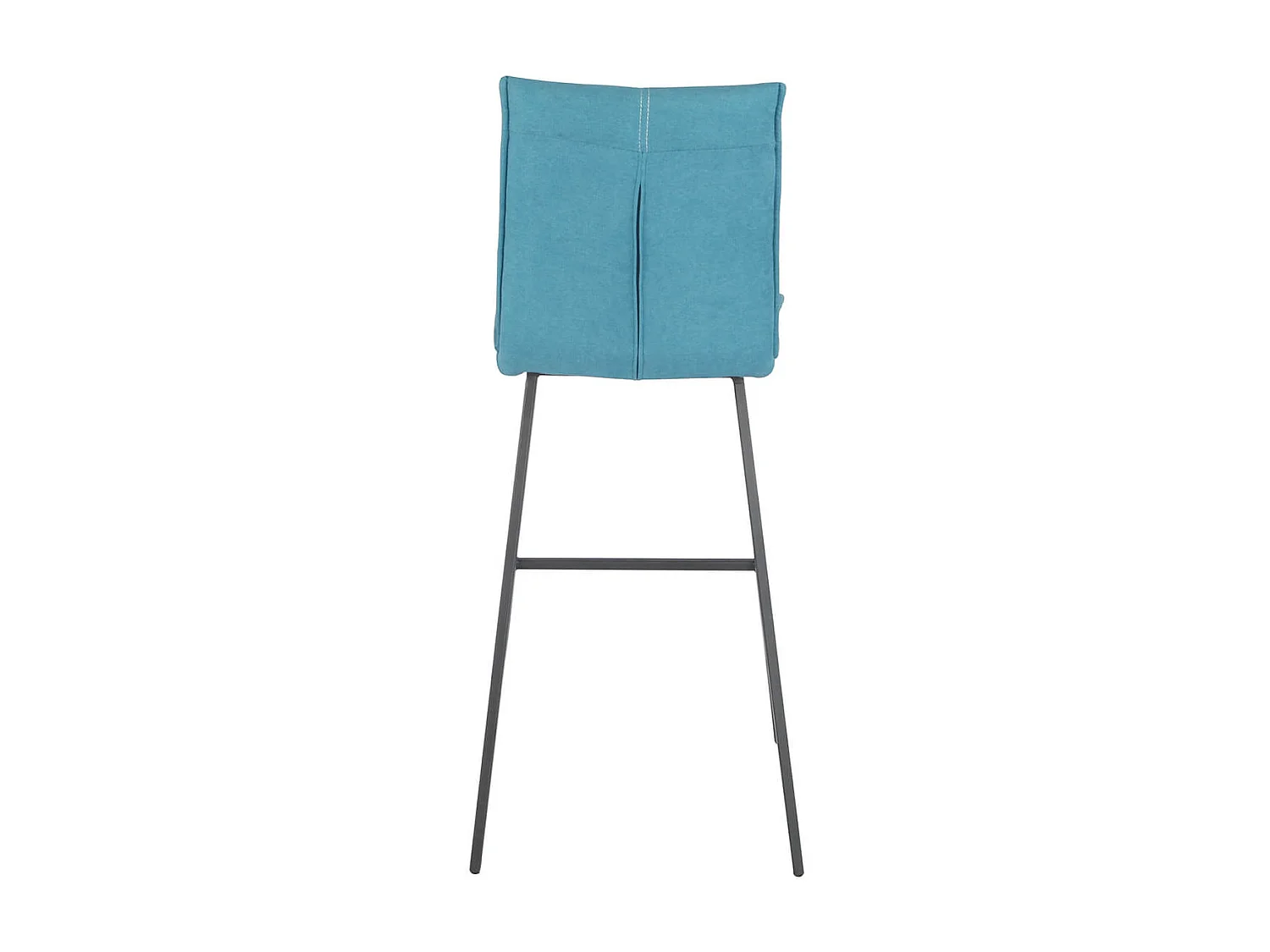 LAGOS - Lot de 2 Tabourets Bleus Assise H65cm