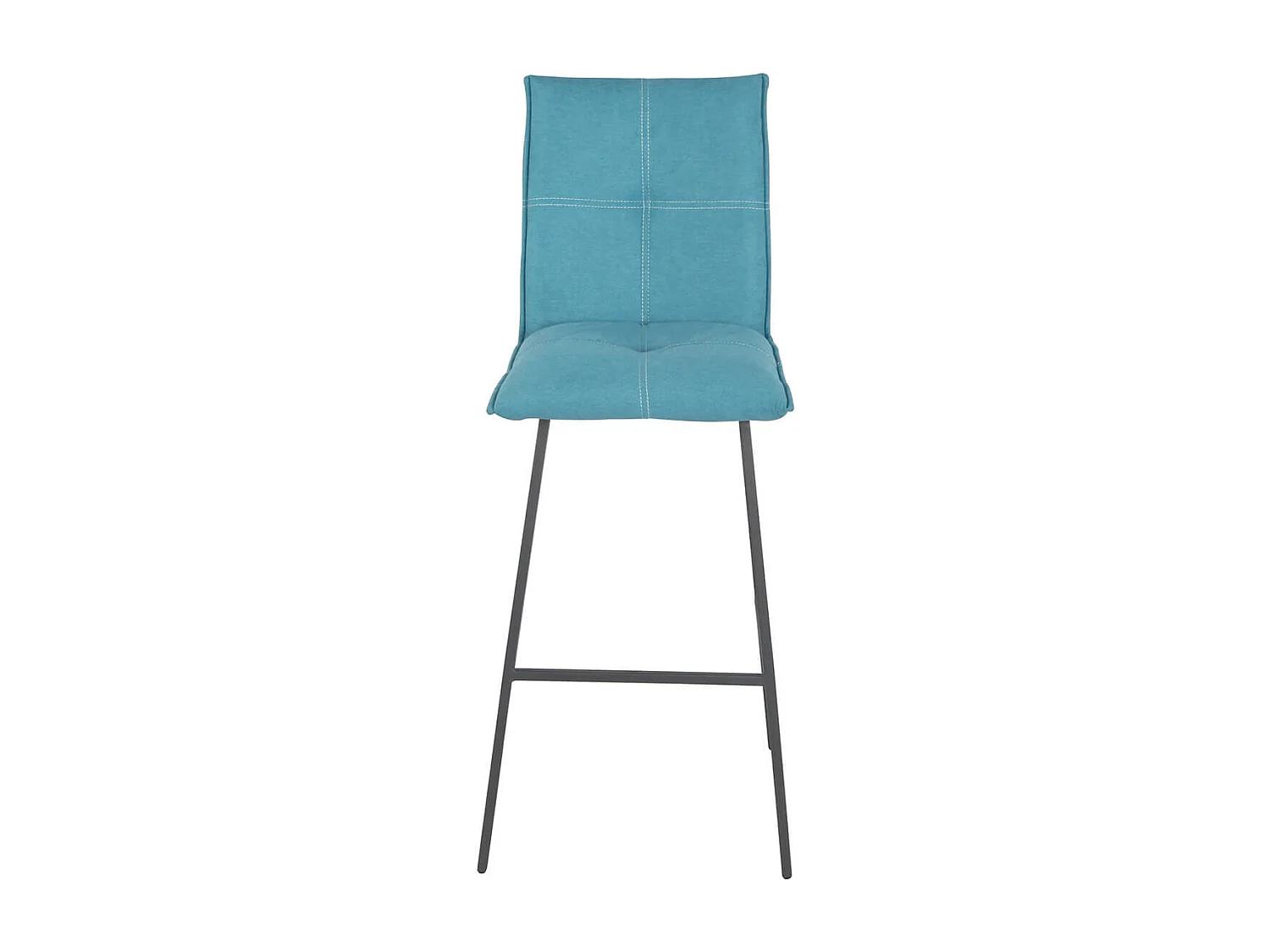 LAGOS - Lot de 2 Tabourets Bleus Assise H65cm