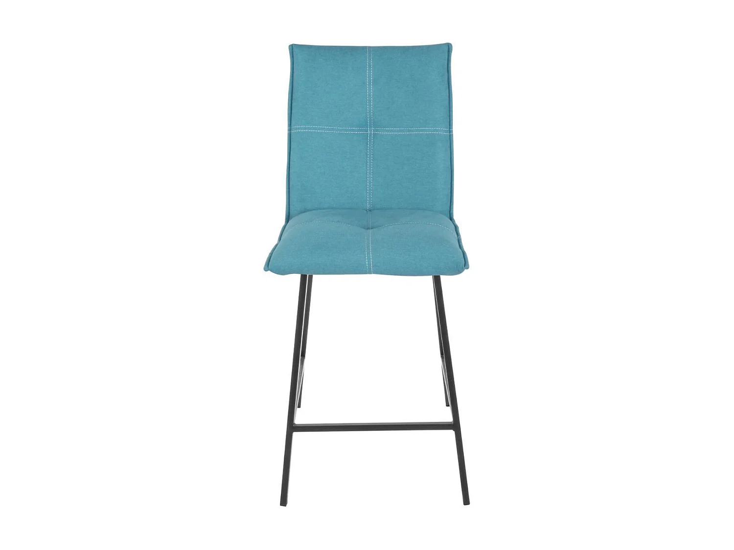 LAGOS - Lot de 2 Tabourets Bleus Assise H65cm